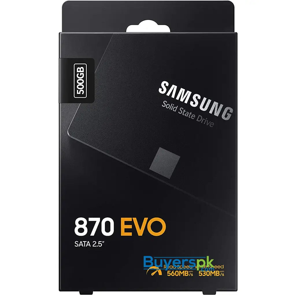 Samsung 870 Evo 500gb 2.5 Inch Sata Iii Internal Ssd - Storage Devices Price in Pakistan Samsung 870 Evo 500gb 2.5 Inch Sata Iii Internal Ssd - Storage Devices Price in Pakistan